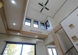 K様邸吹き抜け